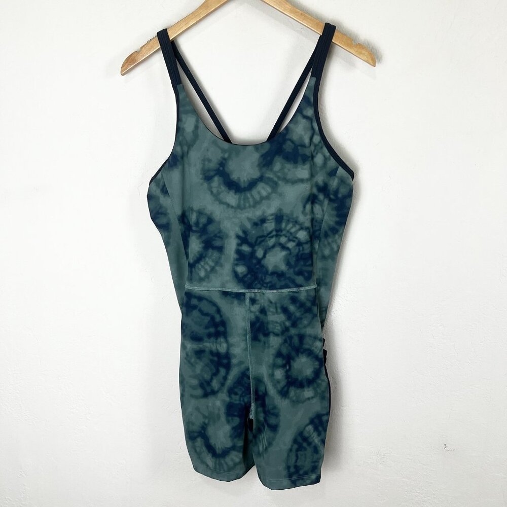 Mountain Hardwear Blue Tie-Dye Jumpsuit